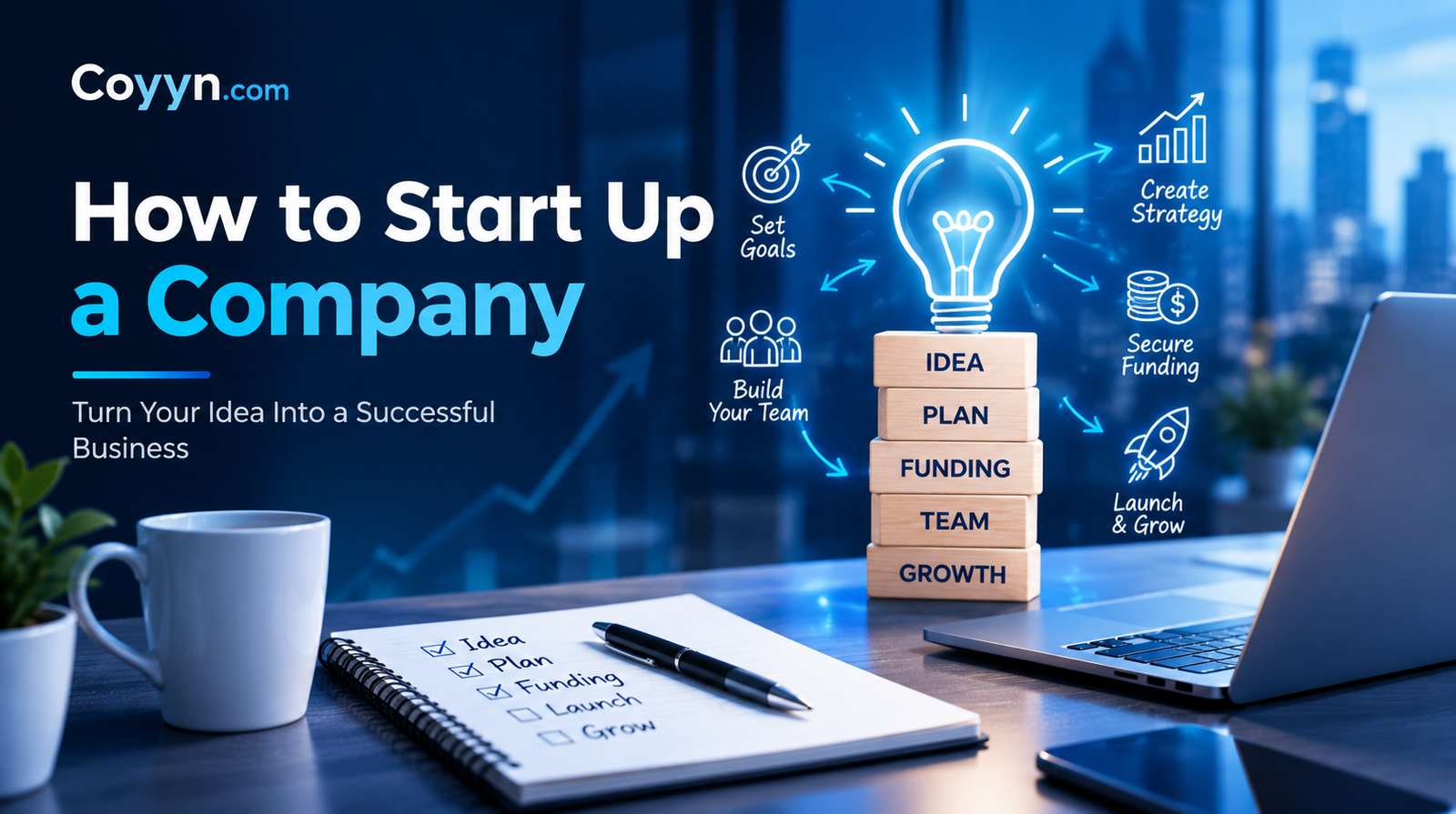 How to Start Up a Company